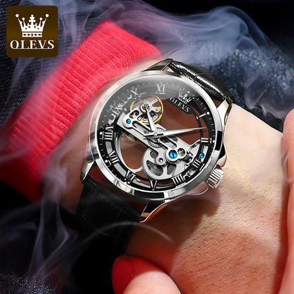 OLEVS 6661 Skeleton Watch