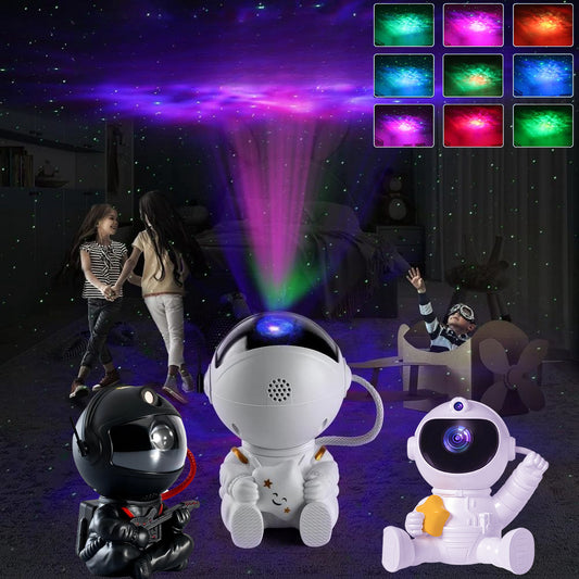 Astronaut Galaxy Star Projector Lamp