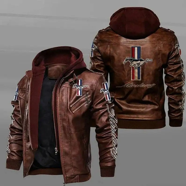 Cross-border Men's Leather Jacket