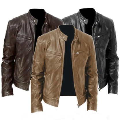 Men's Leather Suede Jacket