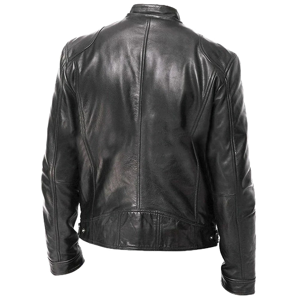 Men's Leather Suede Jacket