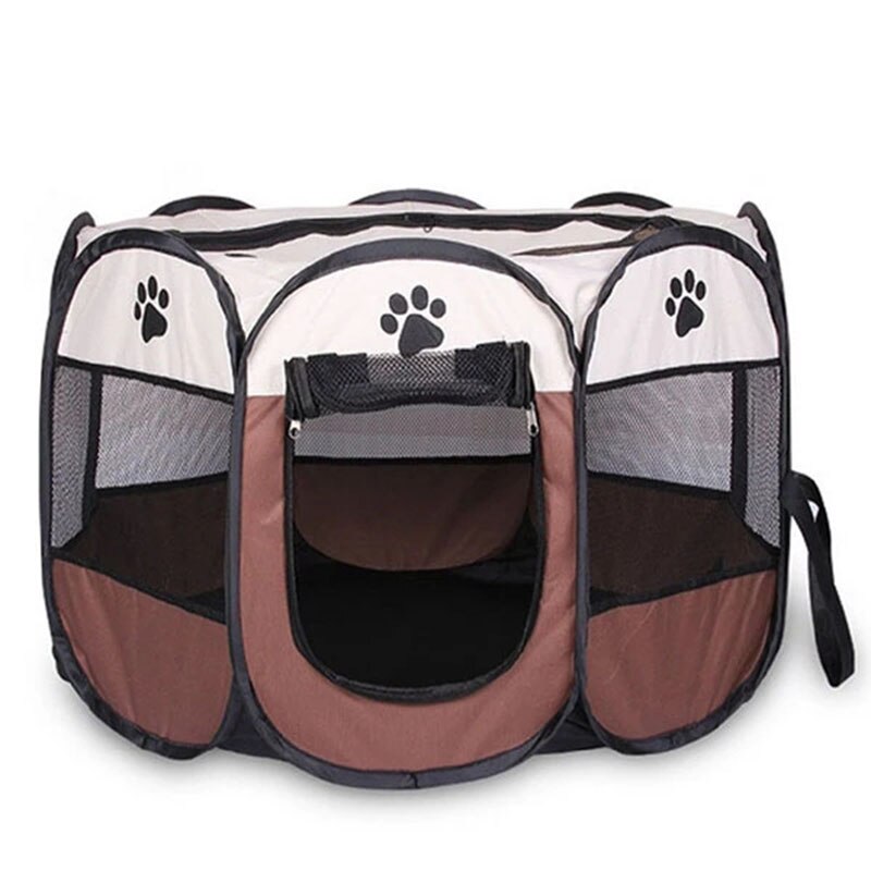 Octagonal Fence Puppy Shelter