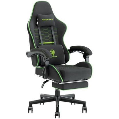 Massage Gaming Chair with Footrest