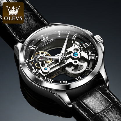 OLEVS 6661 Skeleton Watch