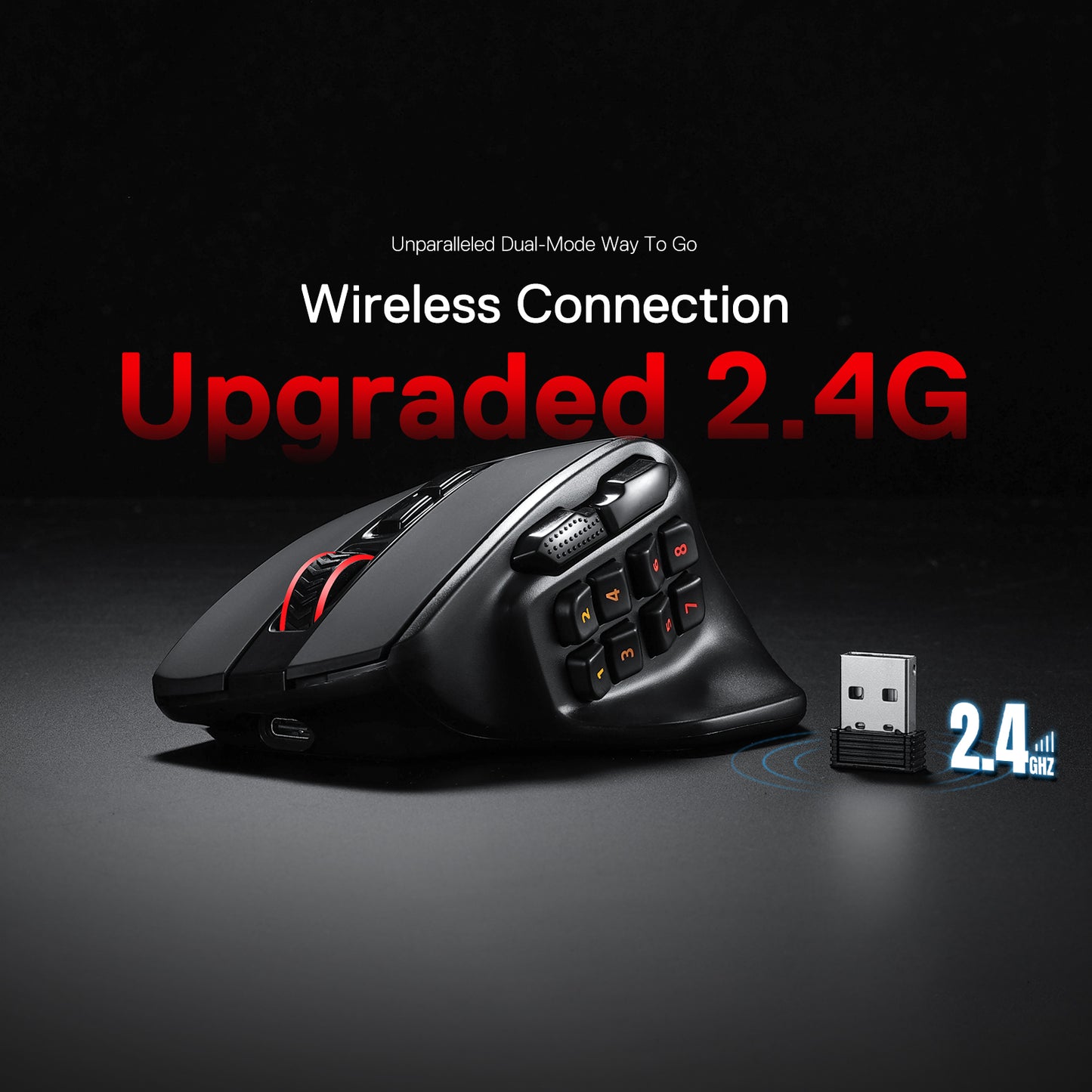 Redragon M811 PRO Wireless Gaming Mouse