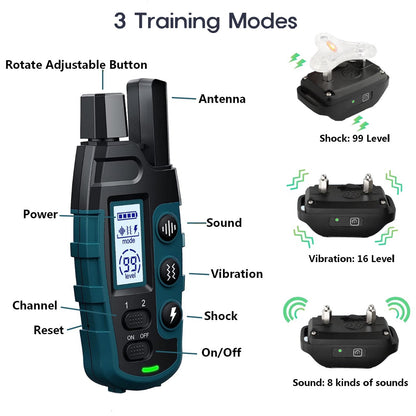 1000M Remote Pet Dog Training Collar