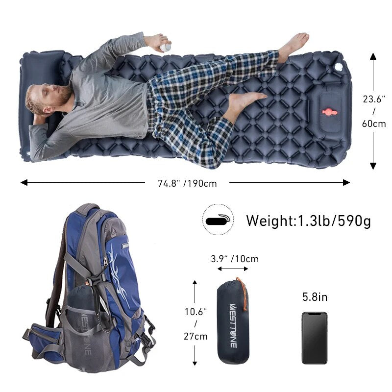 Outdoor Camping Inflatable Mattress