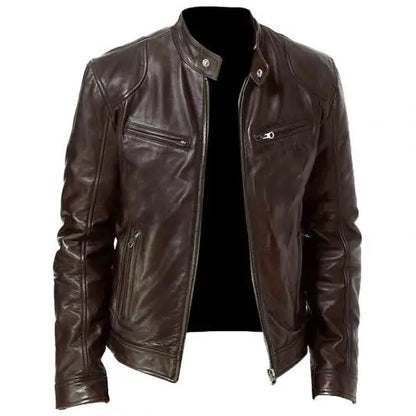 Men's Leather Suede Jacket